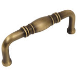 Cosmas - Cosmas 4313BAB Brushed Antique Brass Cabinet Pull - Manufacturer: Cosmas