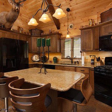 Log Cabin Living with Extreme Outdoor Living Area
