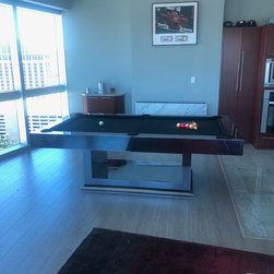 Cereus Custom High End Pool Table with Conversion Top - Game Tables