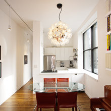 Kitchen bar stools and table