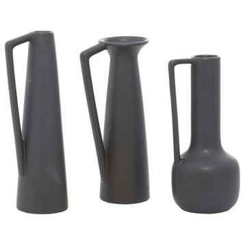 Modern Gray Ceramic Vase Set 29738