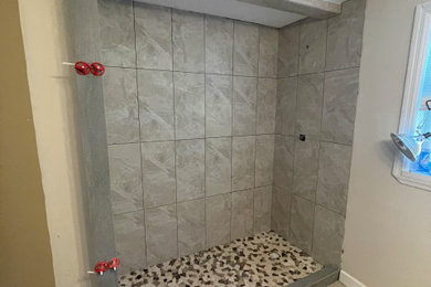 Tub-to-Shower Conversion