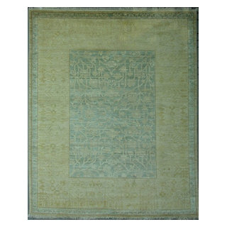 Safavieh Impressions IM821D Green / Beige Rug, Size: 3' x 5