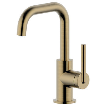 Ultra Faucets UF3070X Single Handle Bathroom Faucet, Brushed Gold