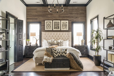 Example of a bedroom design in Other