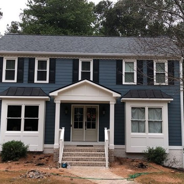 Sanchez/James Hardie Siding/Owens Corning Roof, Front Porch