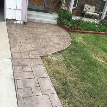 New Rv Pad and decorative and colored stamped border