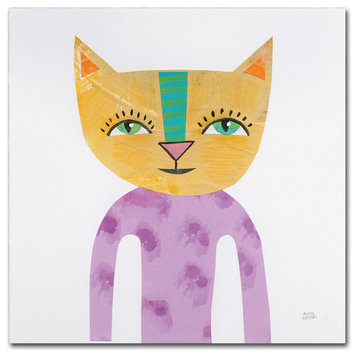 Melissa Averinos 'Cool Cats IV' Canvas Art, 14 x 14