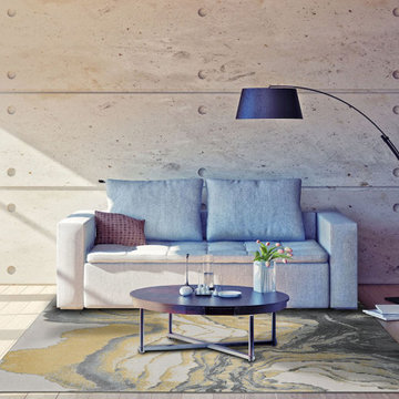 Milania Area Rug - Slate