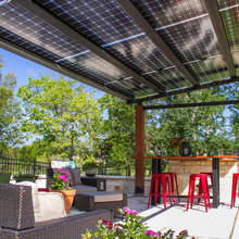 Solar pergola