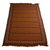 Tribal Afghan Oriental Rug, 4'x6'