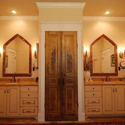 Antique Doors Linen Closet and Mirrors - Interior Doors