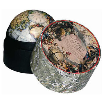 Authentic Models 1745 Vaugondy Globe in a Box, Small
