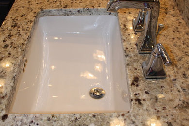 Inspiration for a timeless bathroom remodel in Atlanta