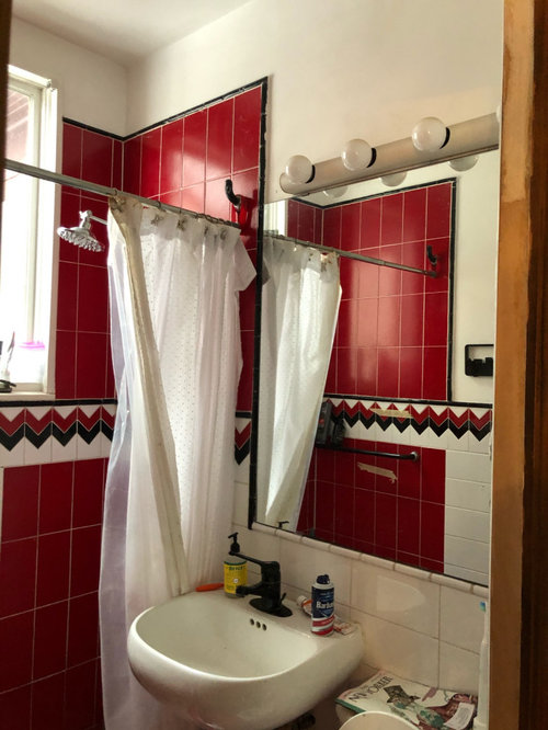 updating an 80s bathroom