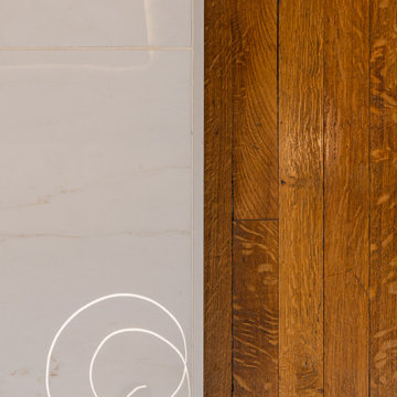 Transformation d'un dressing en salle de bain parentale