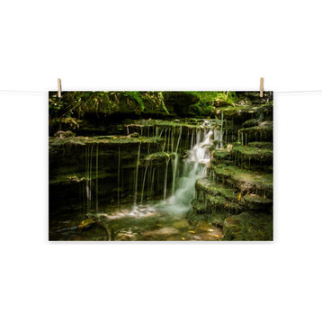 Pixley Falls 1 Landscape Photo, Waterfall Unframed Wall Art Print, 24" X 36"