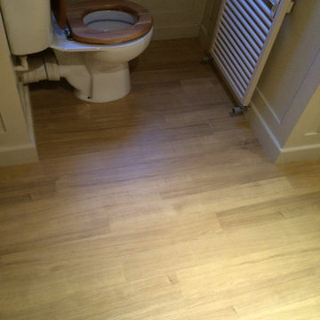 Installing Amtico Floor to Bathroom