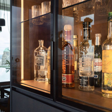 Modern Downtown Brooklyn Tallest Tower - Kitchen & Bar
