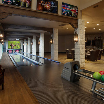Bowling Lanes for Texas Residence