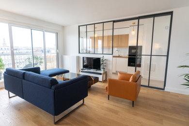 Idée de décoration pour une grande maison design.
