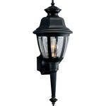 Progress - Progress P5738-31 One Light Wall Lantern - Wall torch with clear beveled acrylic panels.Shade Included: TRUE Warranty: 1 Year Warranty* Number of Bulbs: 1*Wattage: 60W* BulbType: Medium Base* Bulb Included: No
