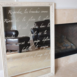 Typography Letter Wall Stencils - Products