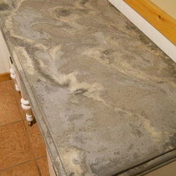 Concrete Countertop - Bedroom & Makeup Vanities