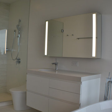 SIDLER Sidelight in Private Residence Bathroom, West Vancouver, BC