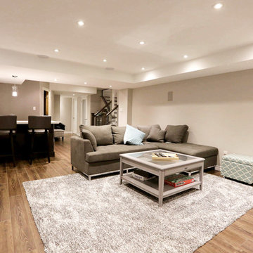 Re-vamped Family Basement