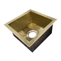 Polished Brass Bar Sink - Bar Sinks