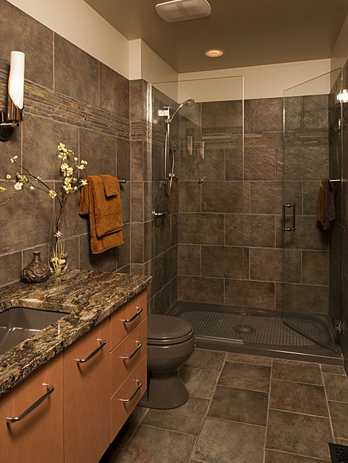 Asiatische Badezimmer mit Keramikfliesen Ideen, Design & Bilder | Houzz