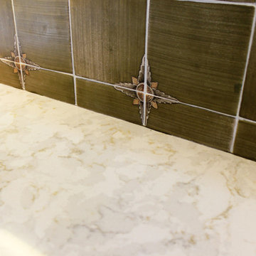 Silestone Countertops on Existing Kitchen Cabinets ~ Akron, OH