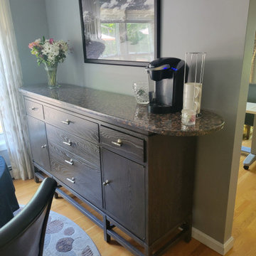 Custom Granite Countertops with 10" Radius Corners