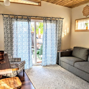 Modern-Shed Tiny Home Airbnb