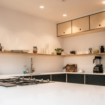 Studio Green Handmade Kitchen by The Autumn Kitchen.