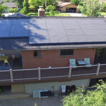 Layton Re-Decking, Paver Patio, Fire Pit & Composite Deck Addition