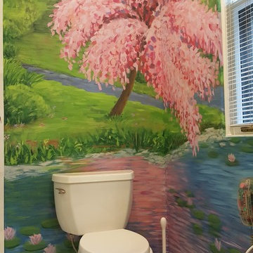 Impressionistic Bathroom