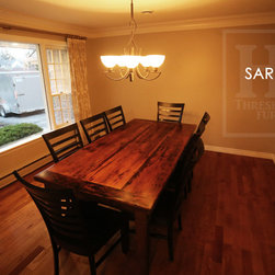 Reclaimed Wood Harvest Tables - Folding Tables
