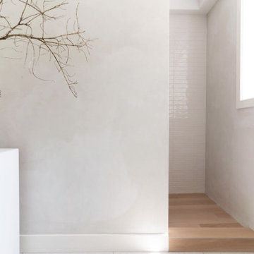 The serene bathroom