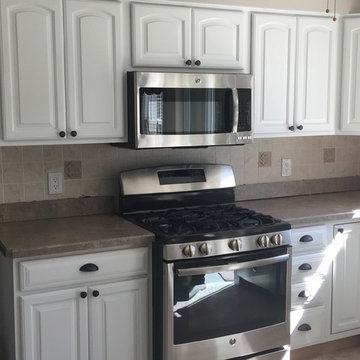White Kitchen Cabinets in Westlake