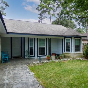 Reside of a Basic Suburban One Story