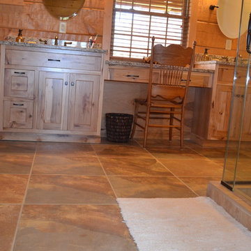 Tile for a New Log Cabin Home