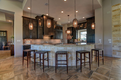 Inspiration for a contemporary kitchen remodel in Austin