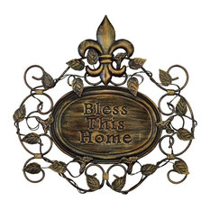 Fleur De Lis Wall Decor fleur de lis wall stencils | houzz Fleur De Lis Wall Decor fleur de lis wall stencils | houzz