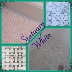STATUARY WHITE BATHROOM - Mosaic Tile
