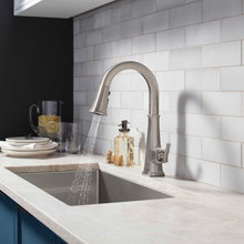 corian counter contemporary cabinets