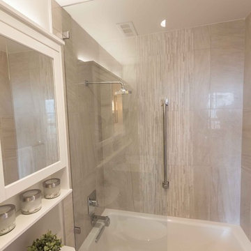 Tiny Bathroom Gets Big Makeover