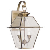 Port - Solid Brass Outdoor Wall Light - Lightbox