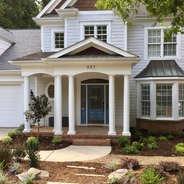 Postage Stamp Front Yard/ Backyard Creek Bed